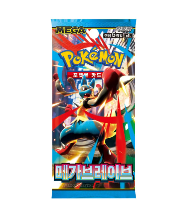 Pokémon TCG - KOREA: "Mega Brave" Booster