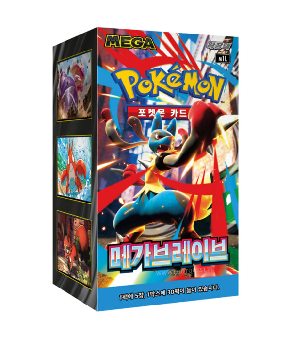 Pokémon TCG - KOREA: "Mega Brave" Booster Box