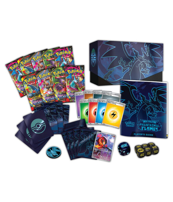 Pokémon TCG: Phantasmal Flames - Elite Trainer Box - Charizard (PREORDER) - obrazek 2
