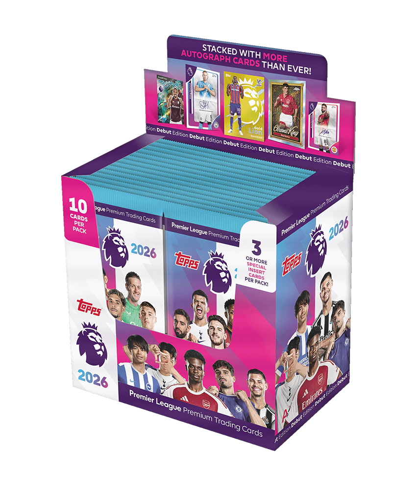 Topps Premier League 2026 - Debut Edition - Booster Box