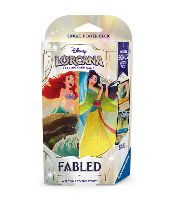 Disney Lorcana TCG: Fabled - Starter Deck Amber & Sapphire