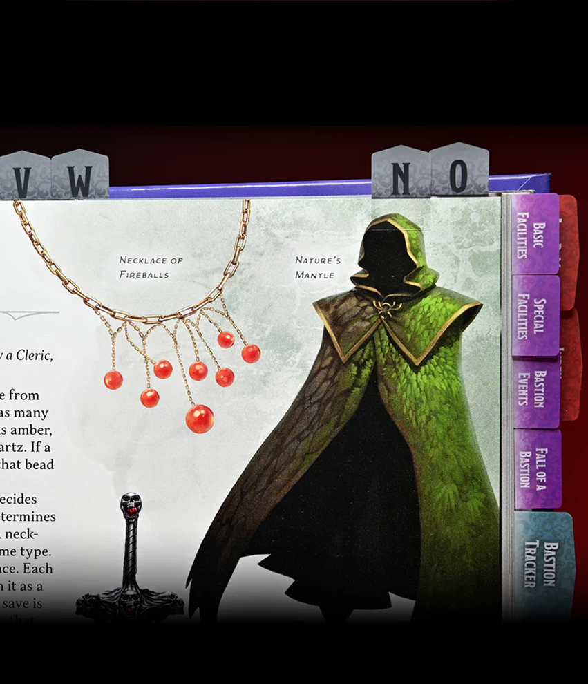 Dungeons & Dragons Book Tabs: Dungeon Master's Guide 2024 - obrazek 2
