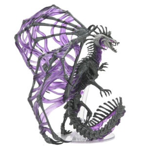 D&D Icons of the Realms: Black Dracolich - Premium Figure