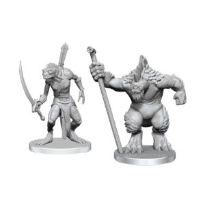 Deep Cuts Pathfinder Battles W26: Xulgath Skirmisher & Stoneliege (2 figurki)