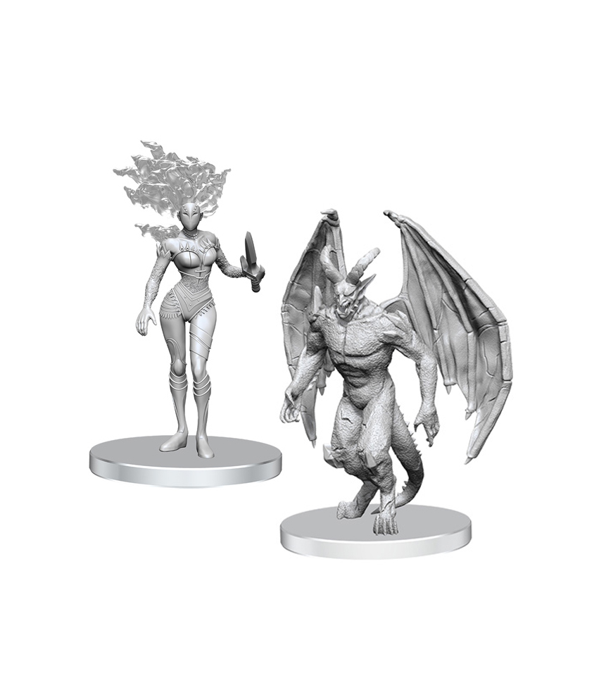 Deep Cuts Pathfinder Battles W27: Gargoyle & Shae (2 figurki)