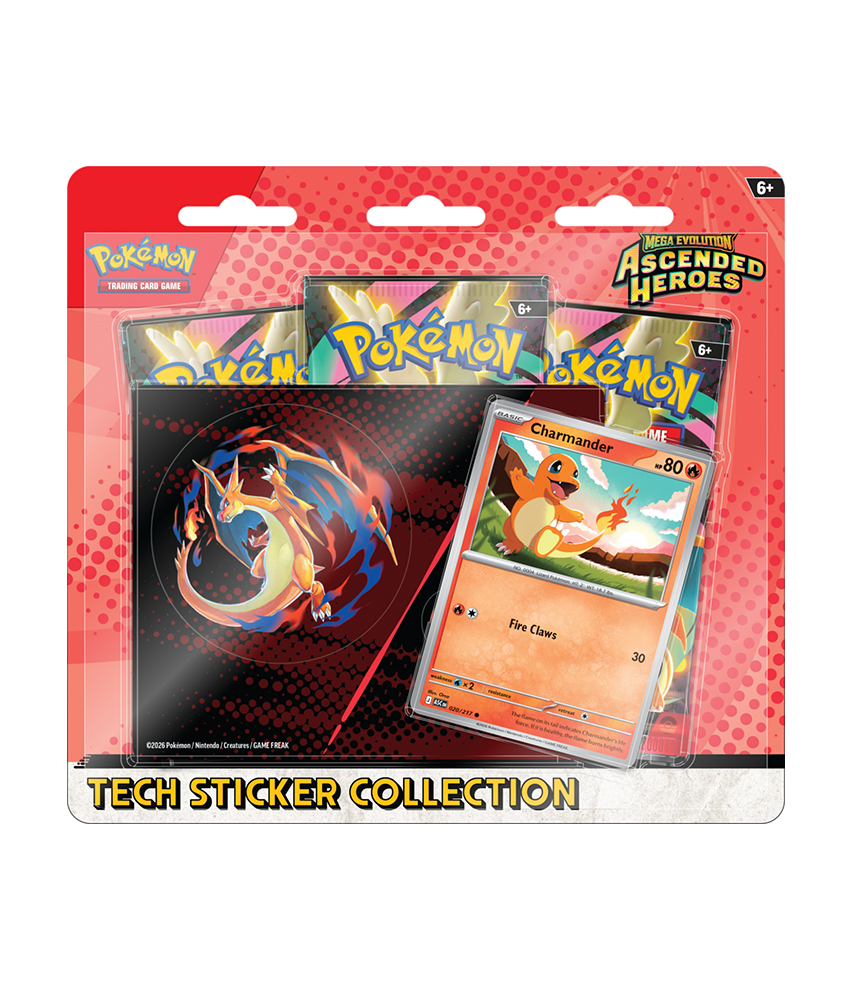 Pokémon TCG: Ascended Heroes - Tech Sticker Collection - Charmander (PREORDER)