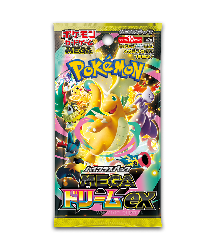Pokémon TCG - JAPAN: "MEGA Dream ex" Booster