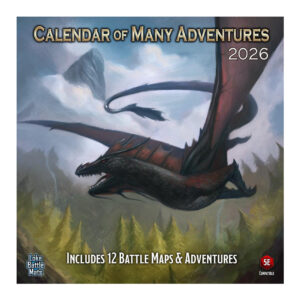 Calendar of Many Adventures - 2026 (Loke Battle Mats)