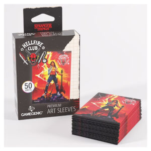 Gamegenic: Stranger Things Premium Art Sleeves - Hellfire Club: Eddie Munson
