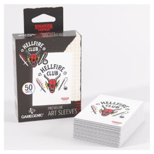 Gamegenic: Stranger Things Premium Art Sleeves - Hellfire Club
