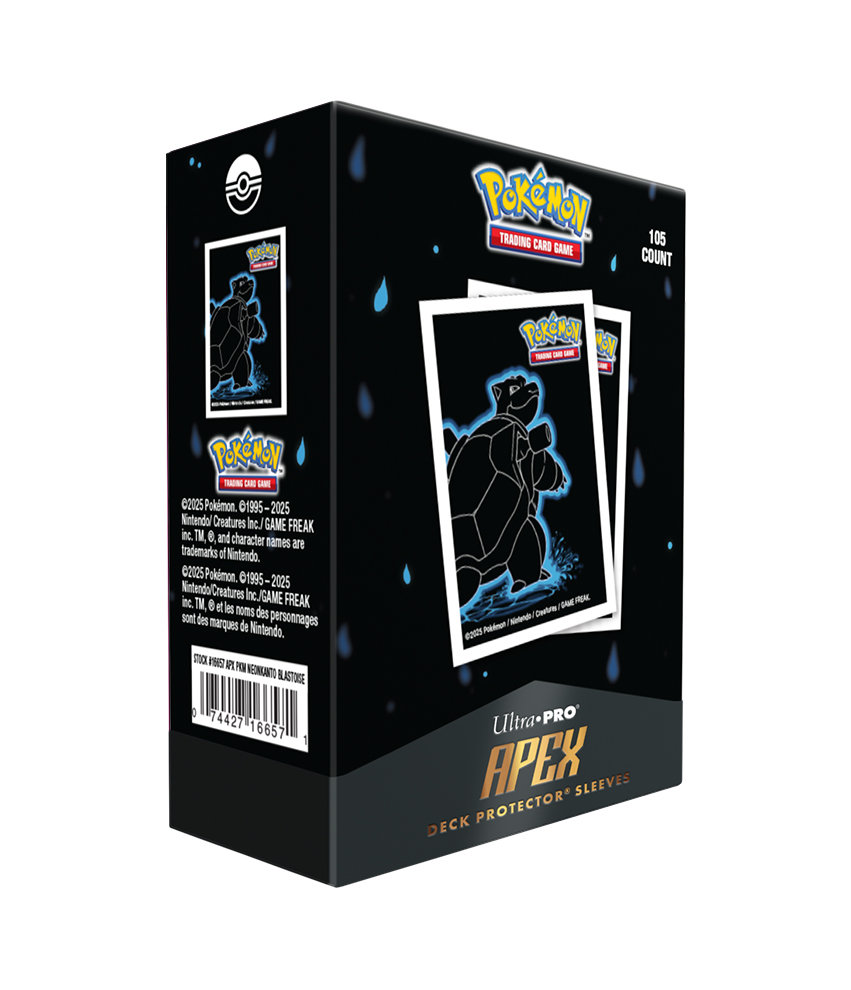 Pokémon TCG: Ultra PRO APEX Sleeves - Neon Kanto: Blastoise (105szt.)