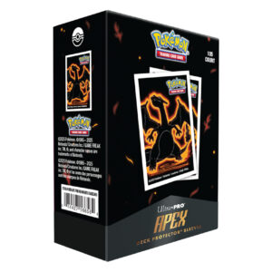 Pokémon TCG: Ultra PRO APEX Sleeves - Neon Kanto: Charizard (105szt.)