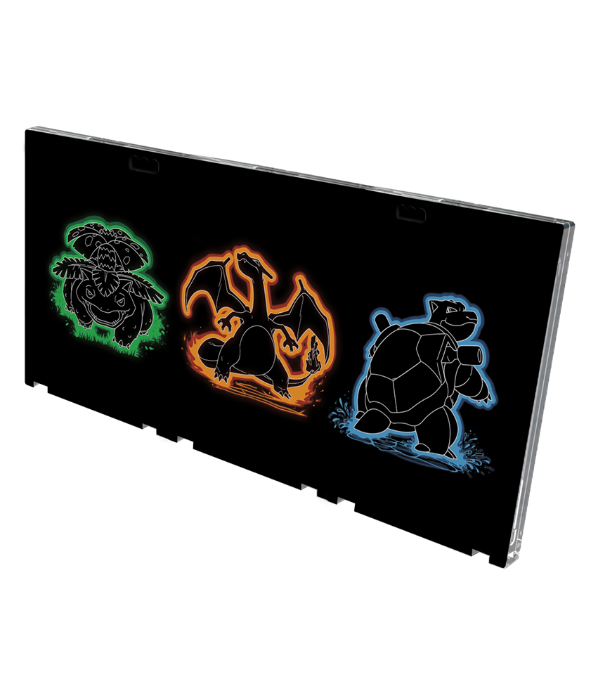 Pokemon TCG: Ultra PRO ONE-TOUCH EDGE 3 Cards - Neon Kanto