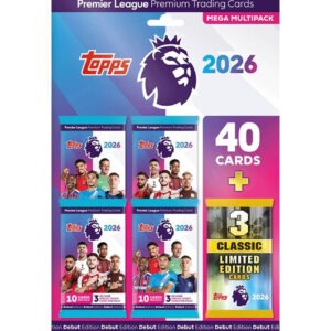 Topps Premier League 2026 - Debut Edition - Mega Multipack