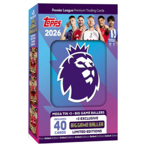 Topps Premier League 2026 - Debut Edition - Mega Tin