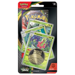 Pokémon TCG: Perfect Order - Premium Checklane Blister - Meganium (PREORDER)