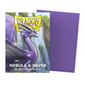 Koszulki "Dragon Shield" Dual Matte: Nebula & Silver - 100szt.