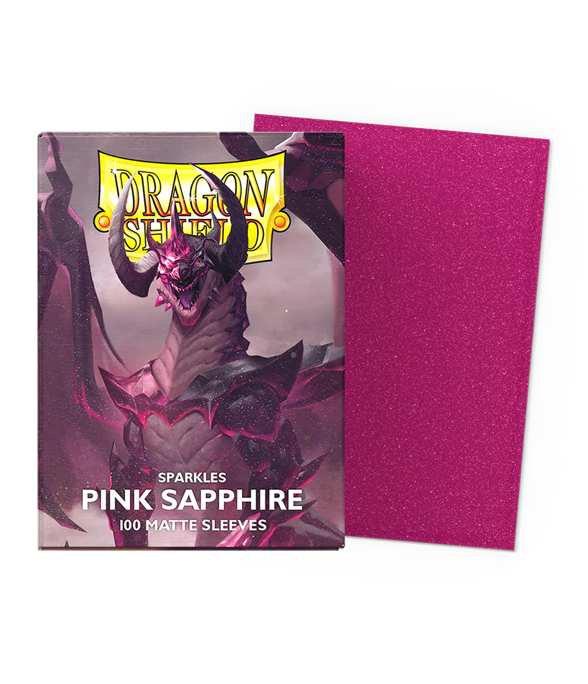 Koszulki "Dragon Shield" Matte: Pink Sapphire - 100szt.