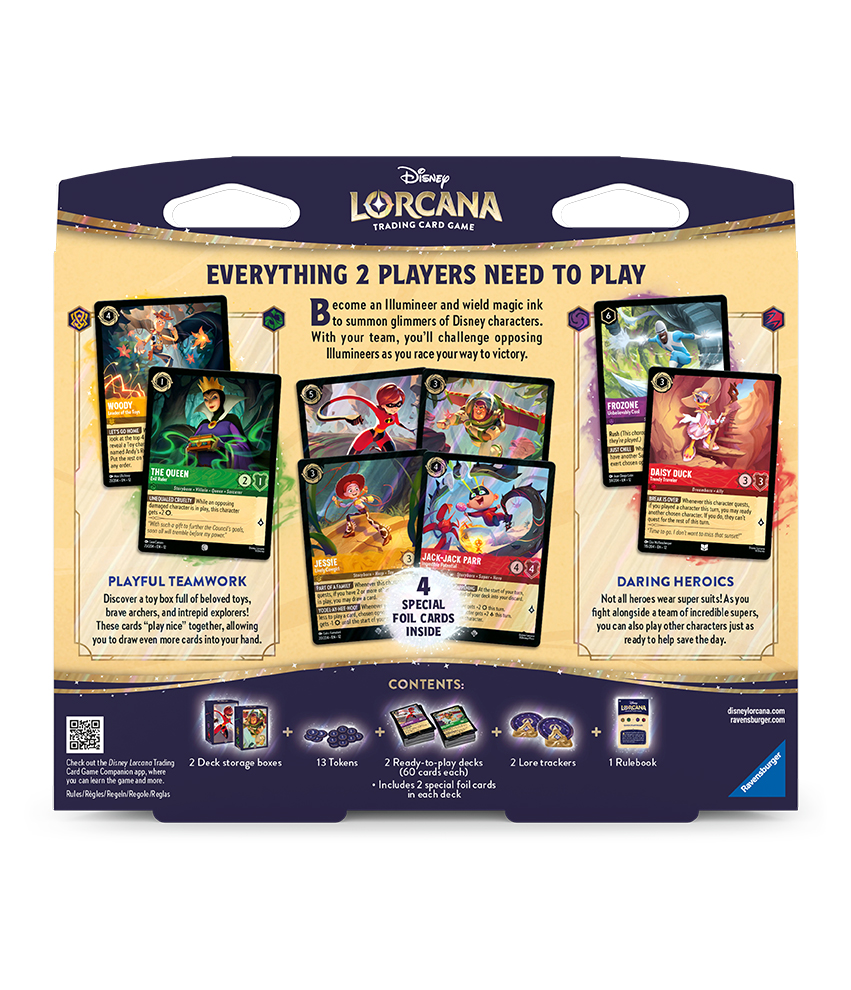 Disney Lorcana TCG: 2-Player Starter Set - obrazek 2