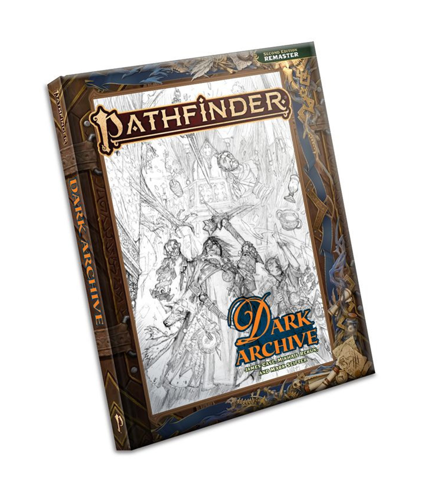 Pathfinder 2nd Edition: Dark Archive (Remastered) - Sketch Cover Edition