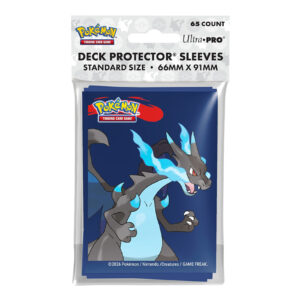 Pokémon TCG: Mega Charizard X - Koszulki na Karty 65szt.