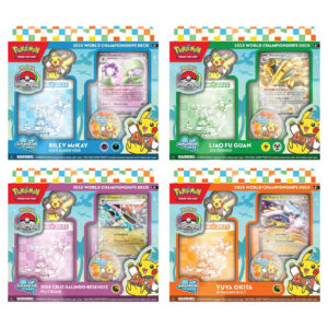 Pokémon TCG: 2025 World Championships Deck - Zestaw (4 różne talie)
