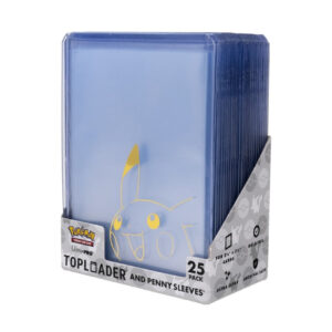 Pokémon TCG: Ultra PRO Toploader and Penny Sleeves - Pikachu - 25szt.