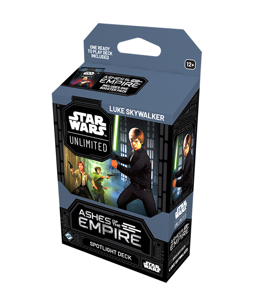 Star Wars Unlimited - Ashes of the Empire - Spotlight Deck: Luke Skywalker (PREORDER)