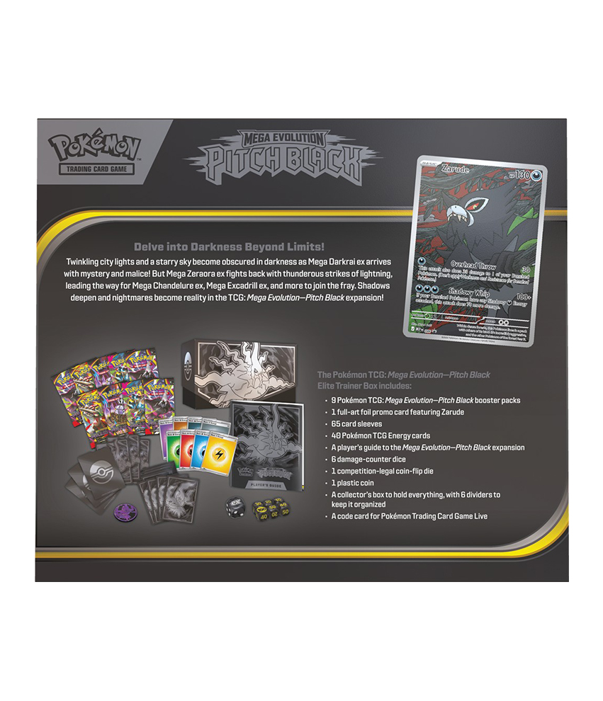 Pokémon TCG: Pitch Black - Elite Trainer Box - obrazek 2
