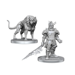 D&D Nolzur's Marvelous Miniatures W28: Hell Hound & Narzugon (2 figurki)