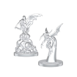 D&D Nolzur's Marvelous Miniatures W28: Ice Mephit & Dust Mephit (2 figurki)