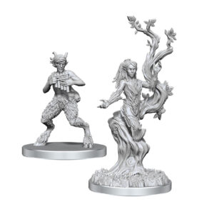 D&D Nolzur's Marvelous Miniatures W28: Satyr & Dryad (2 figurki)