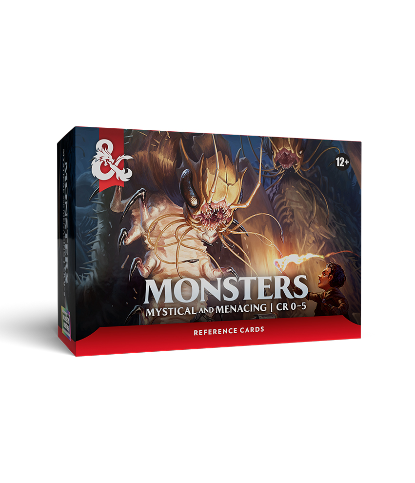 Dungeons & Dragons Reference Cards - Monsters: Mystical and Menacing