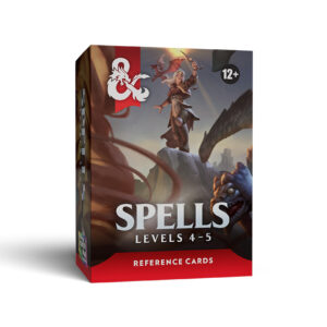 Dungeons & Dragons Reference Cards - Spells: Levels 4-5