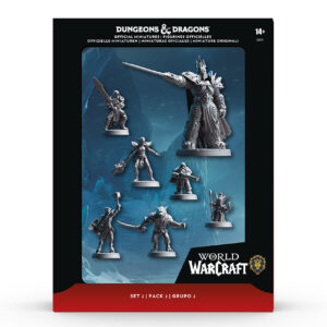 Dungeons & Dragons - World of Warcraft - Official Miniatures: Alliance Pack (PREORDER)