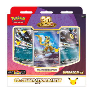 Pokémon TCG: 30th Celebration - Battle Deck - Umbreon ex (PREORDER)