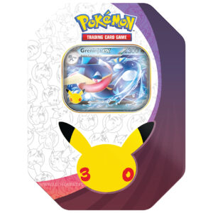 Pokémon TCG: 30th Celebration - Greninja ex Tin (PREORDER)