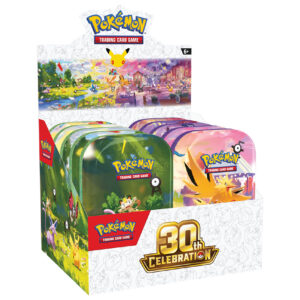 Pokémon TCG: 30th Celebration Mini Tin - Zestaw (10 wzorów)