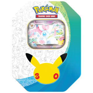 Pokémon TCG: 30th Celebration - Sylveon ex Tin (PREORDER)
