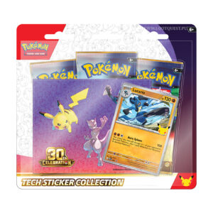Pokémon TCG: 30th Celebration - Tech Sticker Collection - Lucario (PREORDER)