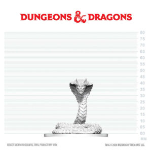 D&D Nolzur's Marvelous Miniatures W29: Guardian Naga (1 duża figurka)