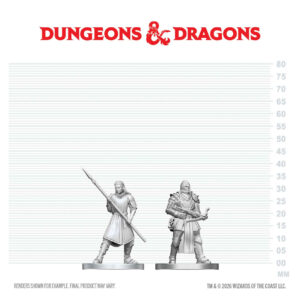 D&D Nolzur's Marvelous Miniatures W29: Town Guards (2 figurki)