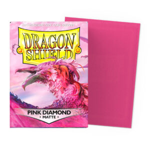 Koszulki "Dragon Shield" Matte: Pink Diamond - 100szt.
