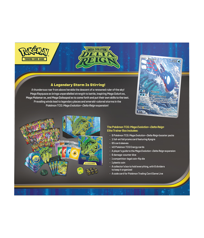Pokémon TCG: Delta Reign - Elite Trainer Box (PREORDER) - obrazek 2