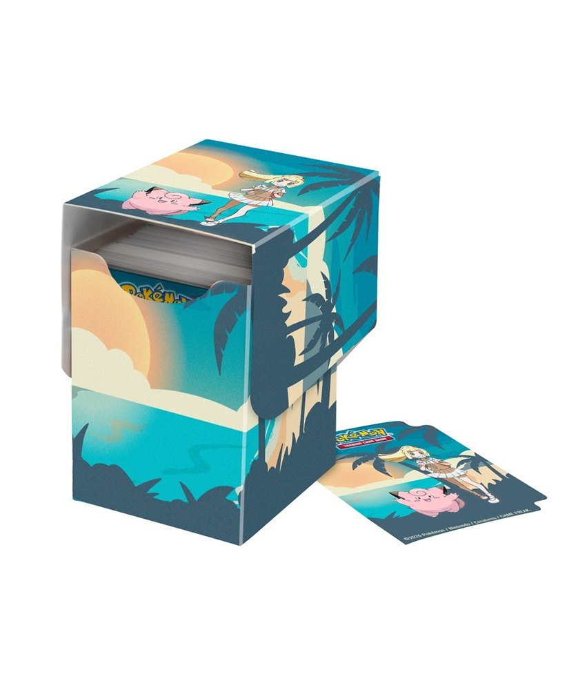 Pokémon TCG: "Lillie and Clefairy" - 100+ Deck Box - obrazek 2