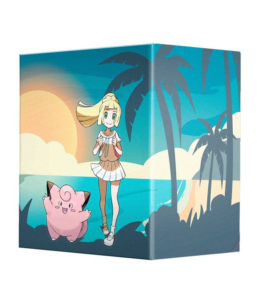 Pokémon TCG: "Lillie and Clefairy" - 100+ Deck Box